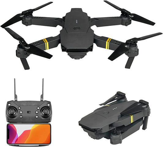 4K HD Dual Camera RC FPV WiFi Portable Wide Angles Foldable Quadcopter Drone